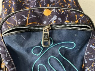 Mochila Totto Crayoles Azul