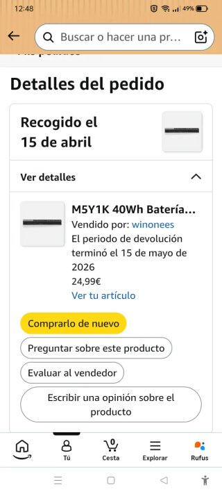 Ordenador portátil Dell negro