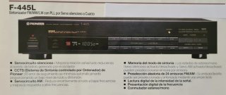 Sintonizador Pioneer F-445L FM/AM Digital