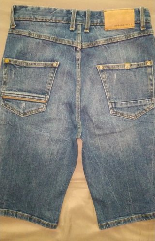 Shorts vaqueros Springfield Talla 36 azul medio