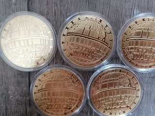 Monedas Star Wars Coleccionables