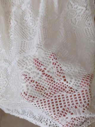 Conjunto de encaje blanco verano