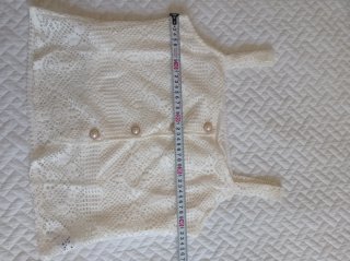 Conjunto de encaje blanco verano