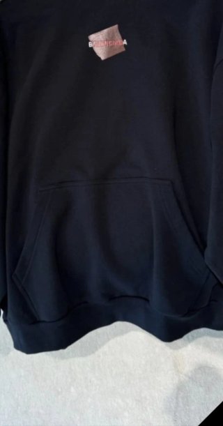 Sudadera con capucha Balenciaga Negra