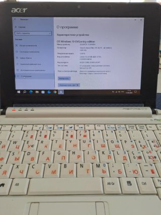 Mini portátil Acer Aspire One ZG5