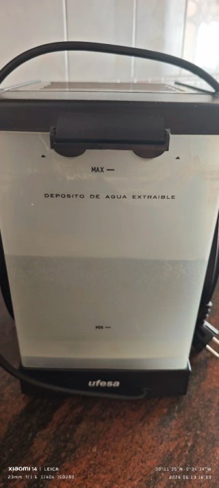 Cafetera Ufesa Duetto Creme
