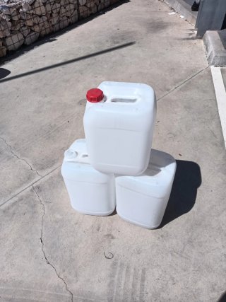 Garrafas 20/25L Plástico Blanco