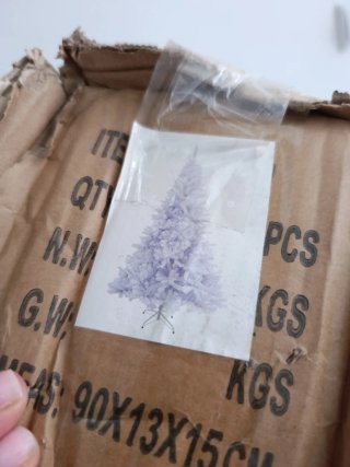Árbol de Navidad Blanco 180cm