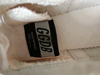 Golden Goose DB Plata/Blanco