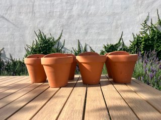 Macetas de barro (terracota)