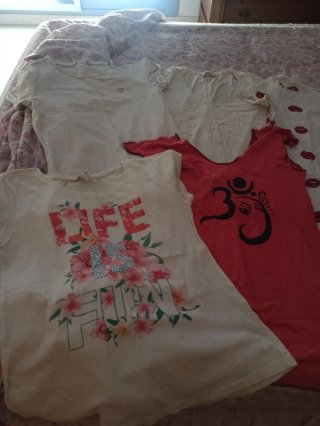 Lote 5 Camisetas Verano Talla S
