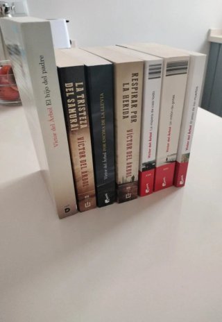 Colección lote siete libros de Víctor del Árbol