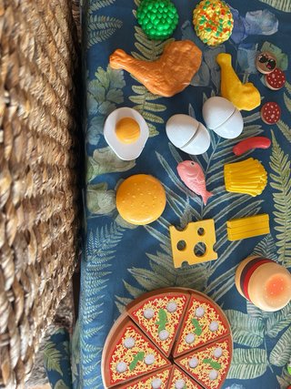 Cocinita de madera para niños