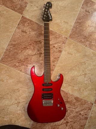 Washburn X Series Roja Metálica