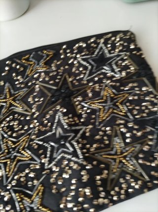 Bolso de mano Stradivarius estrellas