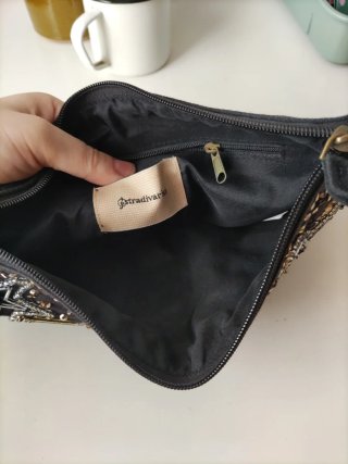 Bolso de mano Stradivarius estrellas