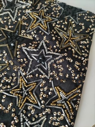 Bolso de mano Stradivarius estrellas