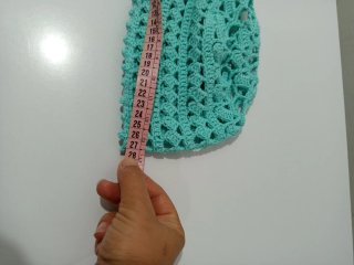 Gorro de verano crochet hecho a mano