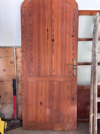 Puerta madera maciza Mobila vieja
