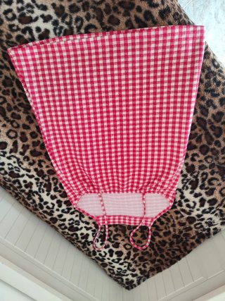 Vestido de verano Zara cuadros rojo S