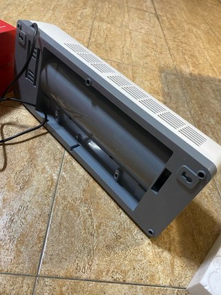 Calefactor ventilador cerámico pared, EDM. Nuevo