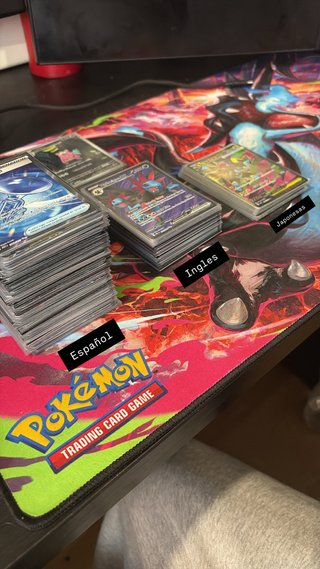 Cartas Pokémon Colección Varias Idiomas