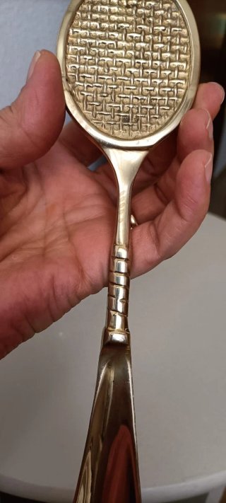 Calzador Bronce Vintage Raqueta Tenis