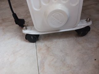 Radiador eléctrico blanco