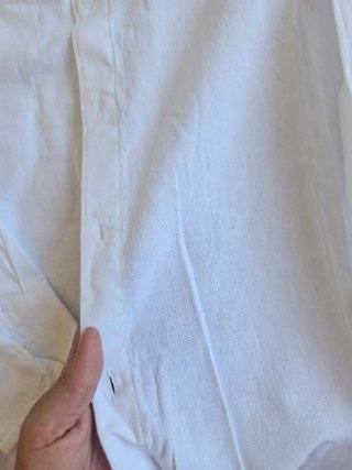 Camisa Lino Hombre Talla M Hot Buttered