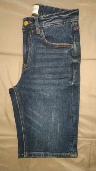 Shorts vaqueros Springfield Talla 36 azul oscuro