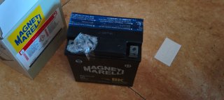Batería Moto Magneti Marelli MOTX7L-BS 12V 6Ah