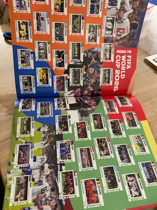 Álbum Panini Mundial 2026 + 6 Pegatinas