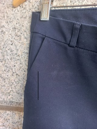 Pantalón de vestir azul marino