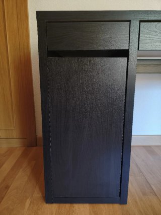 Escritorio Micke Negro Ikea