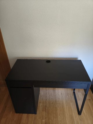Escritorio Micke Negro Ikea