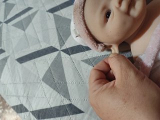 Muñeca de silicona platino blandita 37cm