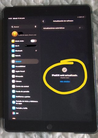 iPad 8ª Generación IpadOS 26.5