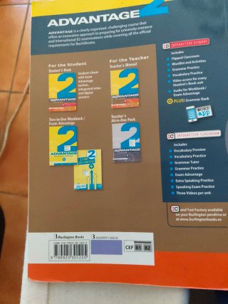 Advantage 2 Bachillerato