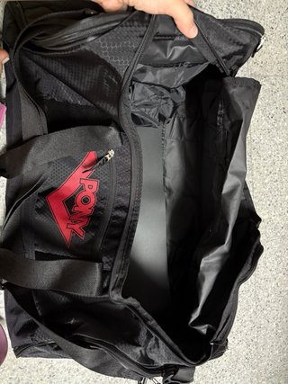 Bolsa Deporte Pony Negra Roja Grande