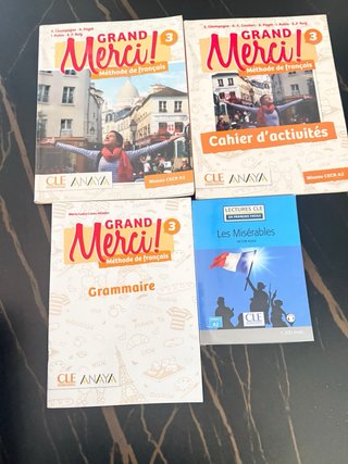 Lote libros 2 ESO con francés  Gredos San Diego