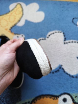 Cuñas negras sandalias talla 36