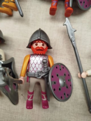Lote Playmobil Caballeros del Toro