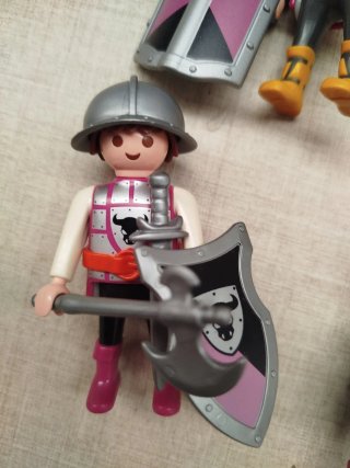 Lote Playmobil Caballeros del Toro