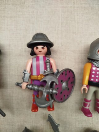 Lote Playmobil Caballeros del Toro