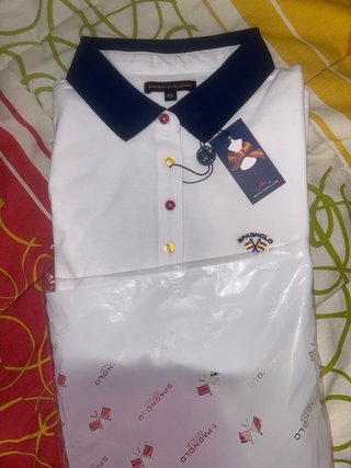 Polo Spagnolo Mujer Talla L Blanco