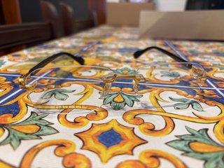 Occhiali da vista Gucci donna oro e neri