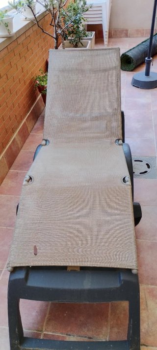 Tumbona plegable terraza/jardín