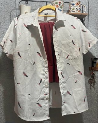 Conjunto Plumas Chico Shein Talla S