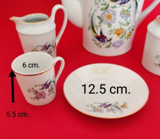 Juego de Café Limoges 6 Servicios