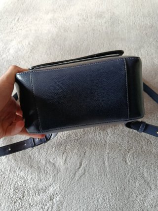 Zaino Emporio Armani donna blu scuro pelle